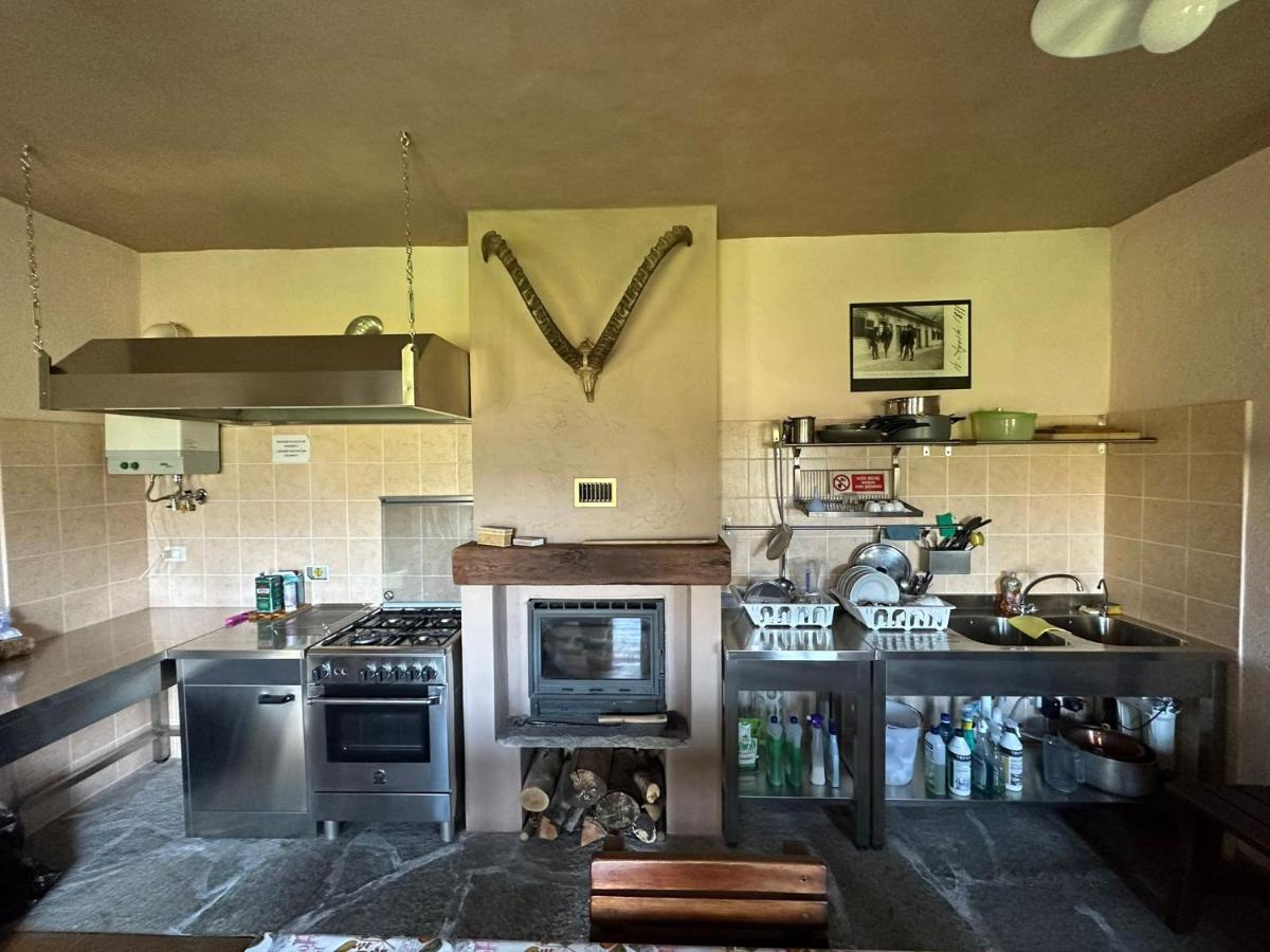 הוילה Noasca Rifugio Casa Di Caccia מראה חיצוני תמונה